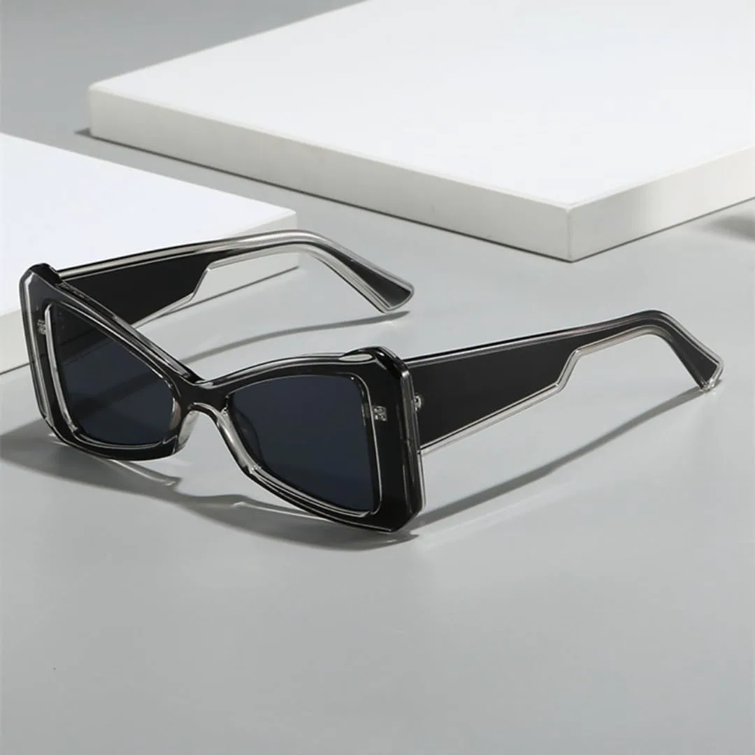 Ретро-солнцезащитные очки «кошачий глаз» конфетных цветов для женщин, модные градиентные очки с защитой от УФ-излучения UV400 для мужчин UATXTAU, Blue Grey Blue
Ретро-солнцезащитные очки «кошачий глаз» конфетных цветов для женщин, модные градиентные очки с защитой от УФ-излучения UV400 для мужчин UATXTAU, Blue Grey Blue