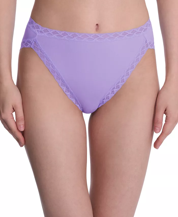 Трусики-слипы французского кроя из хлопка с кружевной отделкой Bliss 152058 Natori, синий
Трусики-слипы французского кроя из хлопка с кружевной отделкой Bliss 152058 Natori, синий