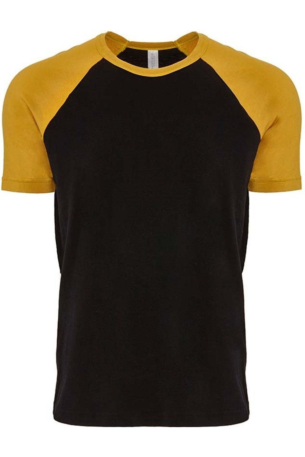 Футболка унисекс из хлопка Next Level с рукавами реглан, цвет antique gold/ black
Футболка унисекс из хлопка Next Level с рукавами реглан, цвет antique gold/ black