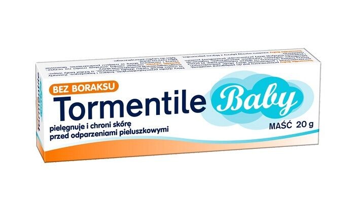 Крем от опрелостей для детей Tormentile Baby Maść, 20 g
Крем от опрелостей для детей Tormentile Baby Maść, 20 g