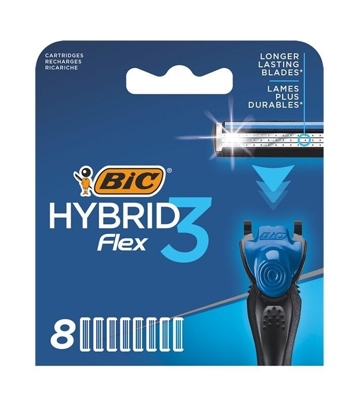 Bic Flex 3 Hybrid картриджи для бритвы, 8 шт.
Bic Flex 3 Hybrid картриджи для бритвы, 8 шт.