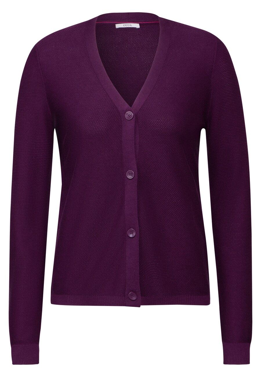 Вязаный кардиган CECIL, цвет Aubergine
Вязаный кардиган CECIL, цвет Aubergine