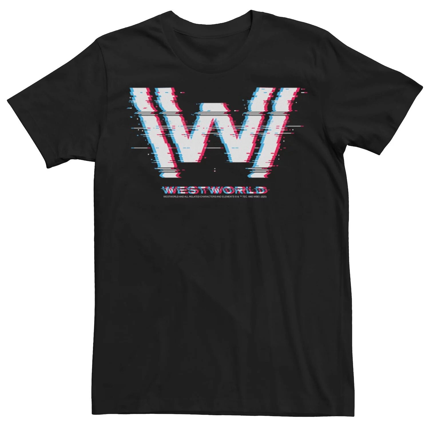 Мужская винтажная футболка Westworld с искажениями VHS Glitch Licensed Character
Мужская винтажная футболка Westworld с искажениями VHS Glitch Licensed Character