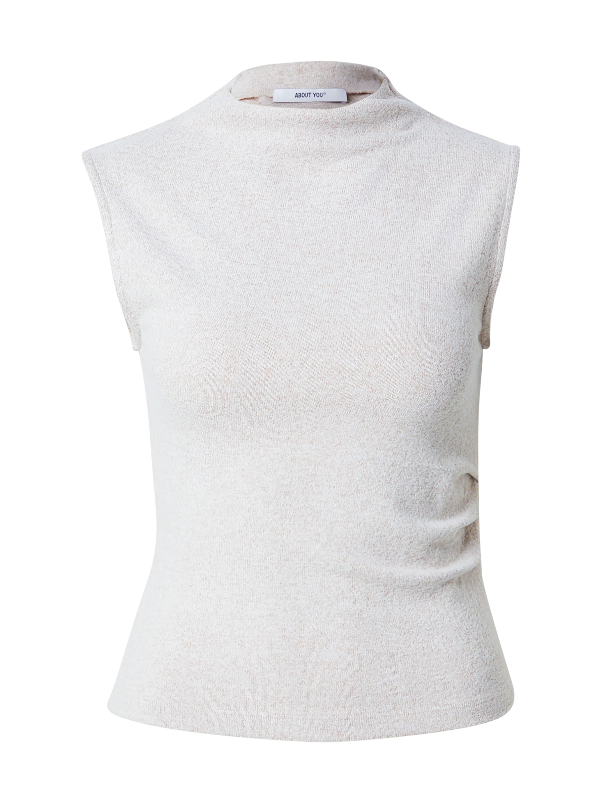 ABOUT YOU Вязаный топ 'Chadia' в крапчатом бежевом
ABOUT YOU Вязаный топ 'Chadia' в крапчатом бежевом