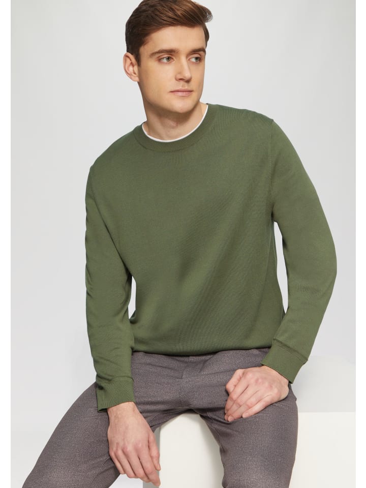 Вязаный свитер s.Oliver BLACK LABEL, оливковый
Вязаный свитер s.Oliver BLACK LABEL, оливковый