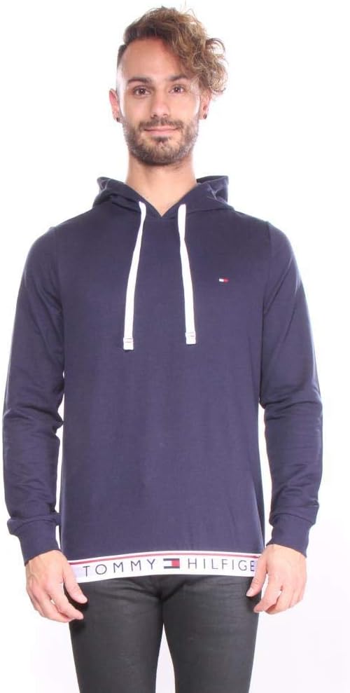 Мужская современная базовая пижама с капюшоном Tommy Hilfiger, Dark Navy
Мужская современная базовая пижама с капюшоном Tommy Hilfiger, Dark Navy