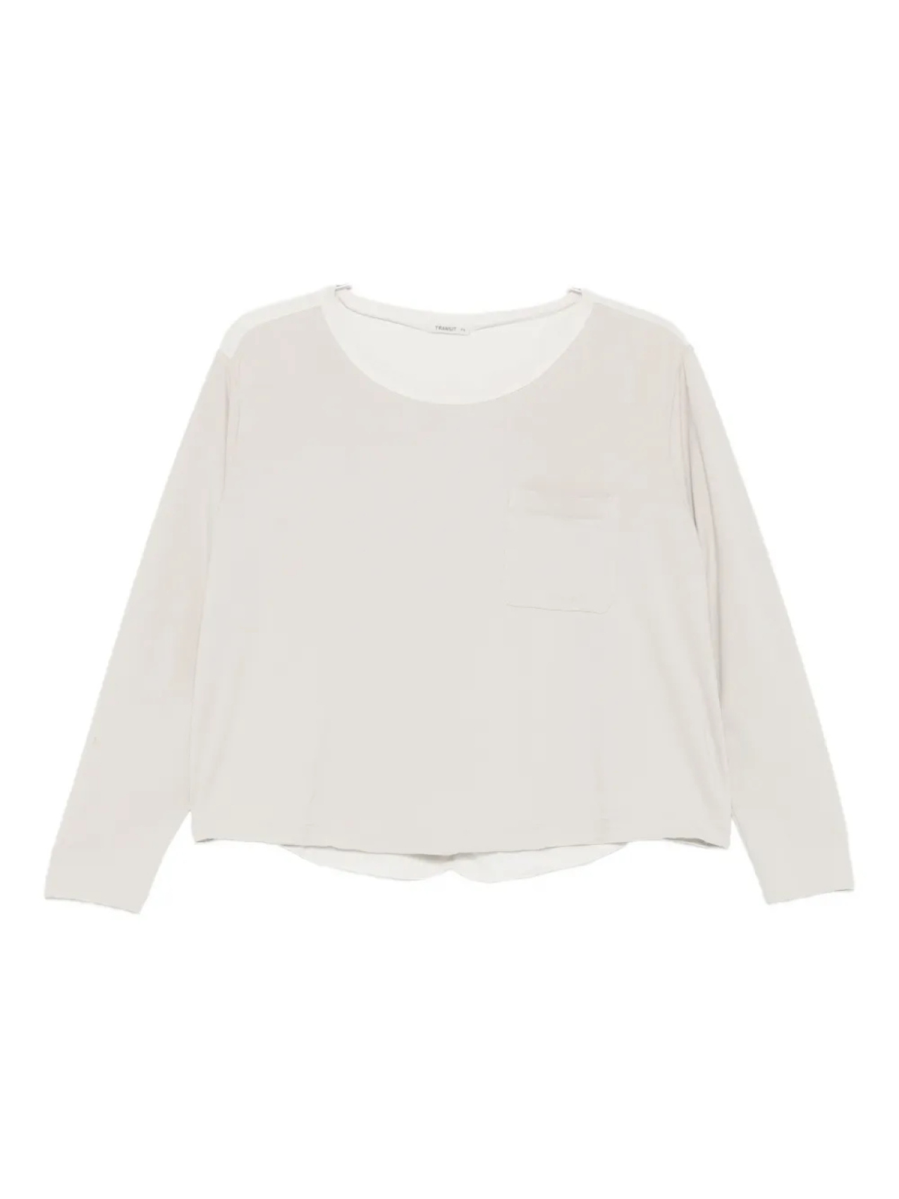 Футболка с длинным рукавом Transit, нейтральный 
Футболка с длинным рукавом Transit, нейтральный