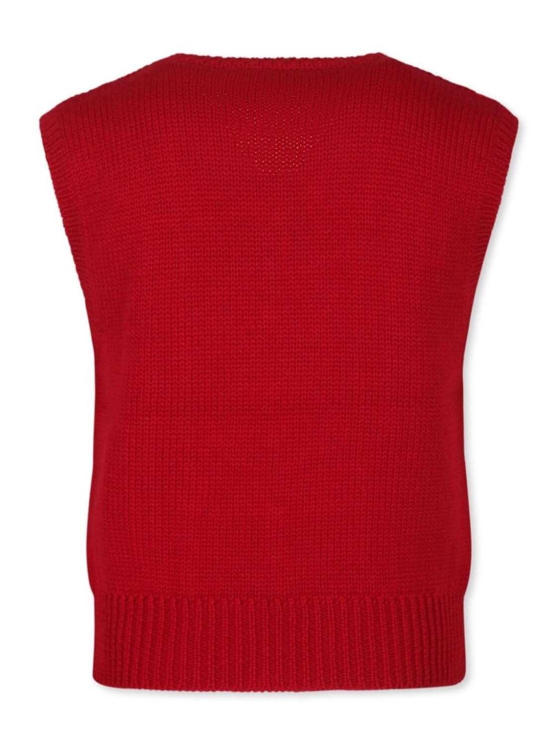 Жилет La Stupenderia с косичной вязкой, красный
Жилет La Stupenderia с косичной вязкой, красный
