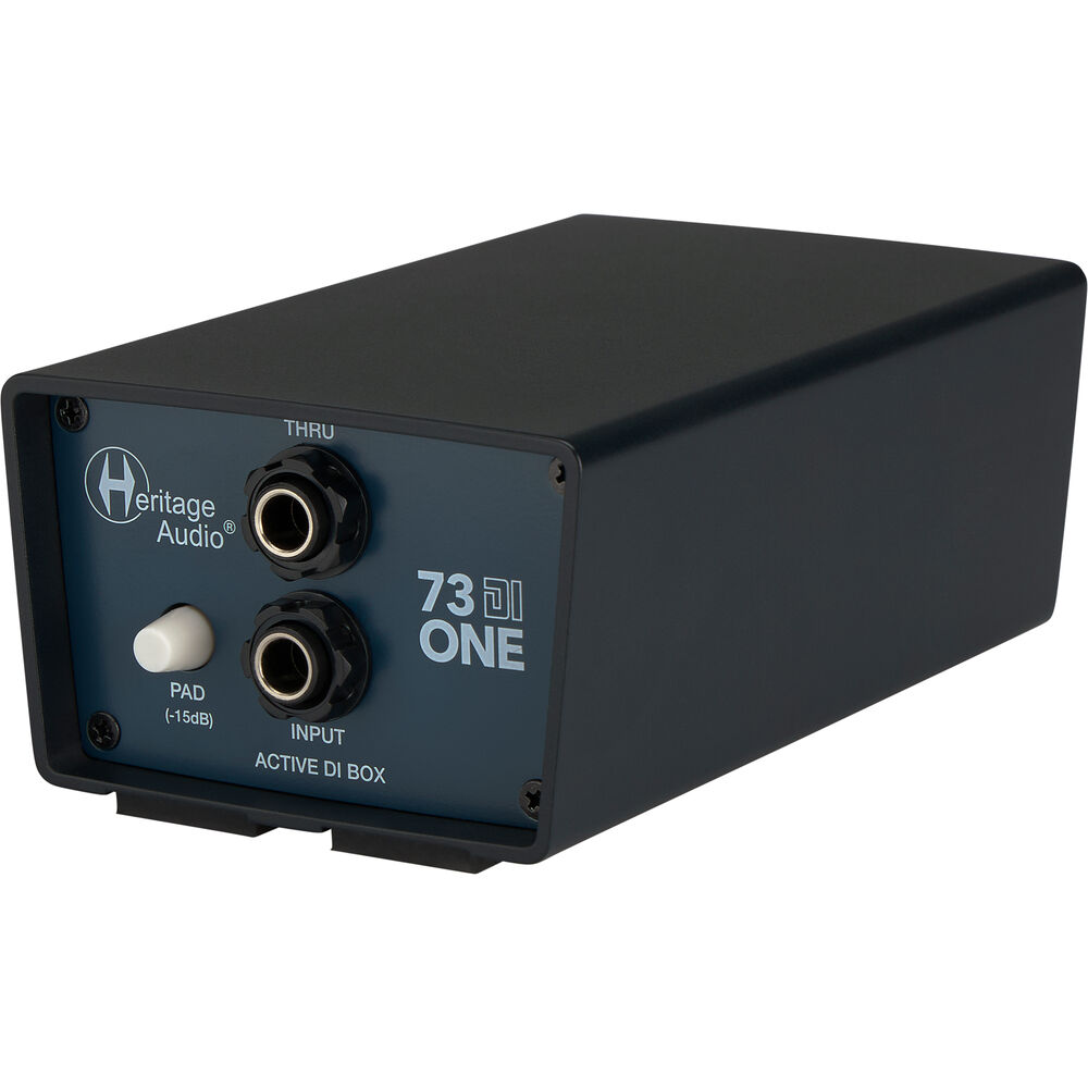 Директ-бокс Heritage Audio 73DI One Active Single-Channel DI Box 73 DI ONE
Директ-бокс Heritage Audio 73DI One Active Single-Channel DI Box 73 DI ONE