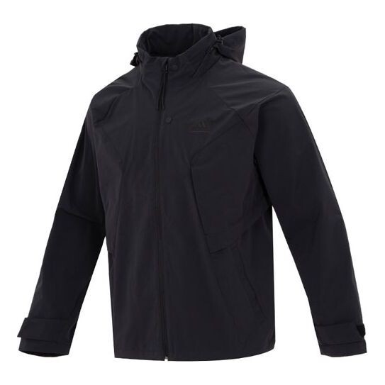 Куртка tech top тканые Куртка Adidas, черный 
Куртка tech top тканые Куртка Adidas, черный