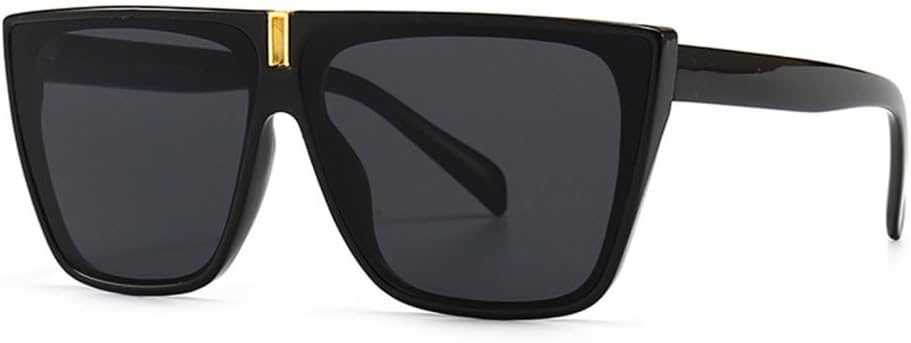 MUTYNE Модные винтажные квадратные черные солнцезащитные очки для женщин, роскошные большие солнцезащитные очки для мужчин, модные очки для вождения с защитой от УФ-излучения UV400, C1
MUTYNE Модные винтажные квадратные черные солнцезащитные очки для женщин, роскошные большие солнцезащитные очки для мужчин, модные очки для вождения с защитой от УФ-излучения UV400, C1