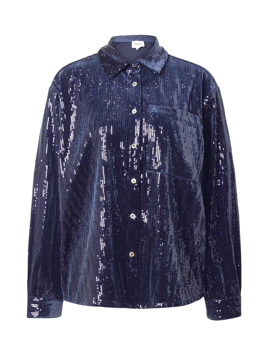 Рубашка FRNCH PARIS Blouse MAELLE, цвет ultramarine blue 
Рубашка FRNCH PARIS Blouse MAELLE, цвет ultramarine blue