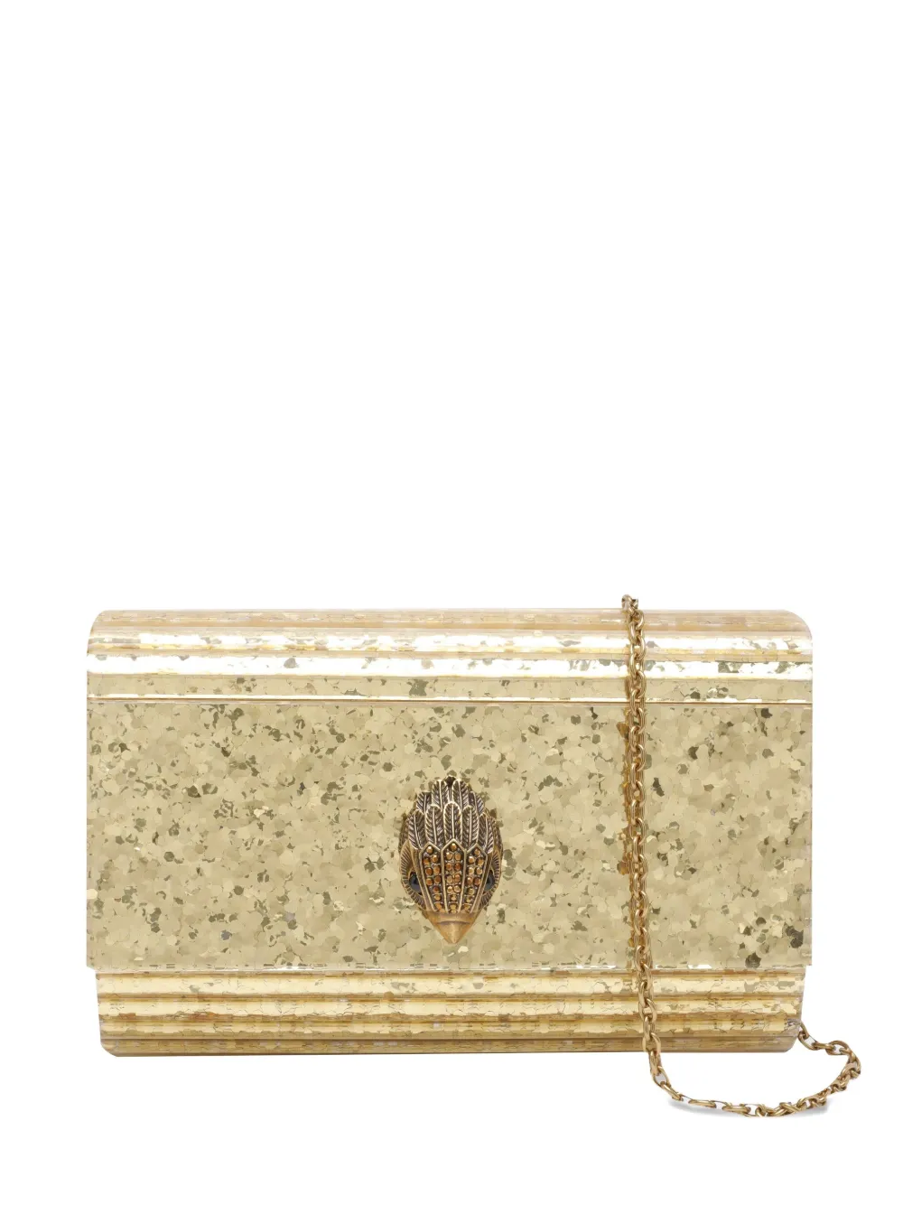 Сумка на плечо с цепочкой и украшением в виде орла Kurt Geiger London, золотой
Сумка на плечо с цепочкой и украшением в виде орла Kurt Geiger London, золотой