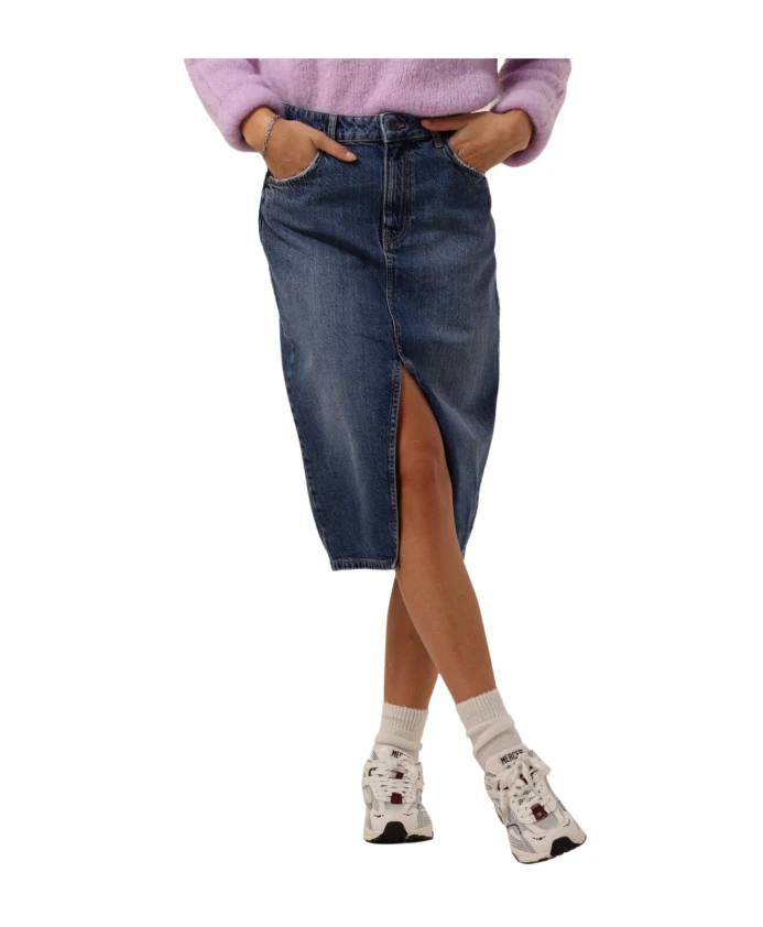 Джинсовая юбка миди в стиле Харлоу Object, синий
Джинсовая юбка миди в стиле Харлоу Object, синий