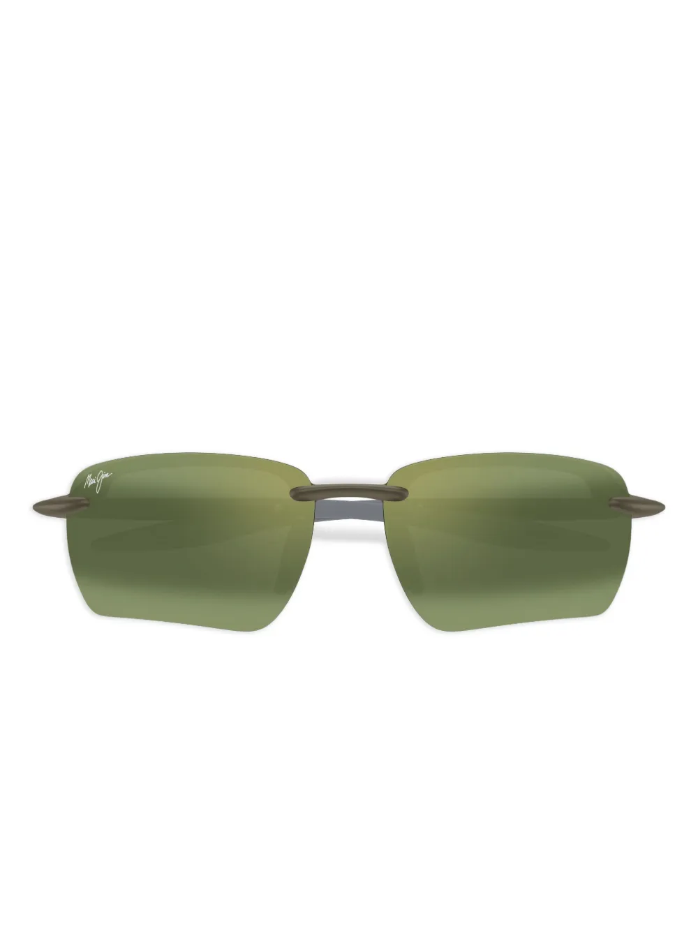 Солнцезащитные очки в прямоугольной оправе Maui Jim, зеленый
Солнцезащитные очки в прямоугольной оправе Maui Jim, зеленый