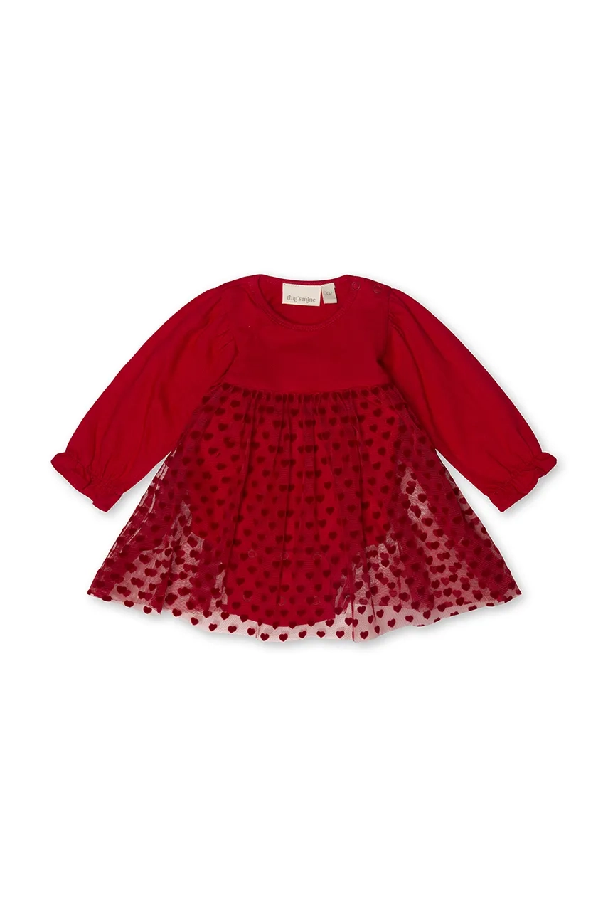 Платье Астрид для новорожденного That's mine, красный 
Платье Астрид для новорожденного That's mine, красный