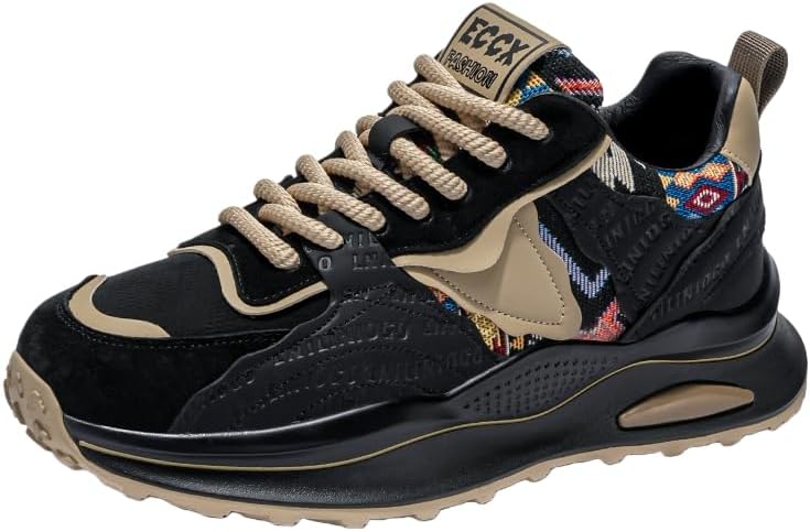 Мужские нишевые ретро-кроссовки - комфортные, модный молодежный стиль Hoalox, черный
Мужские нишевые ретро-кроссовки - комфортные, модный молодежный стиль Hoalox, черный