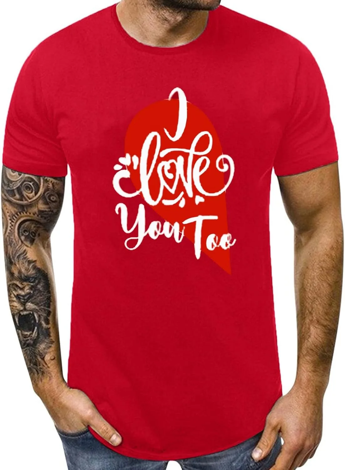 Футболка Valentine's Printed Couple с коротким рукавом
Футболка Valentine's Printed Couple с коротким рукавом