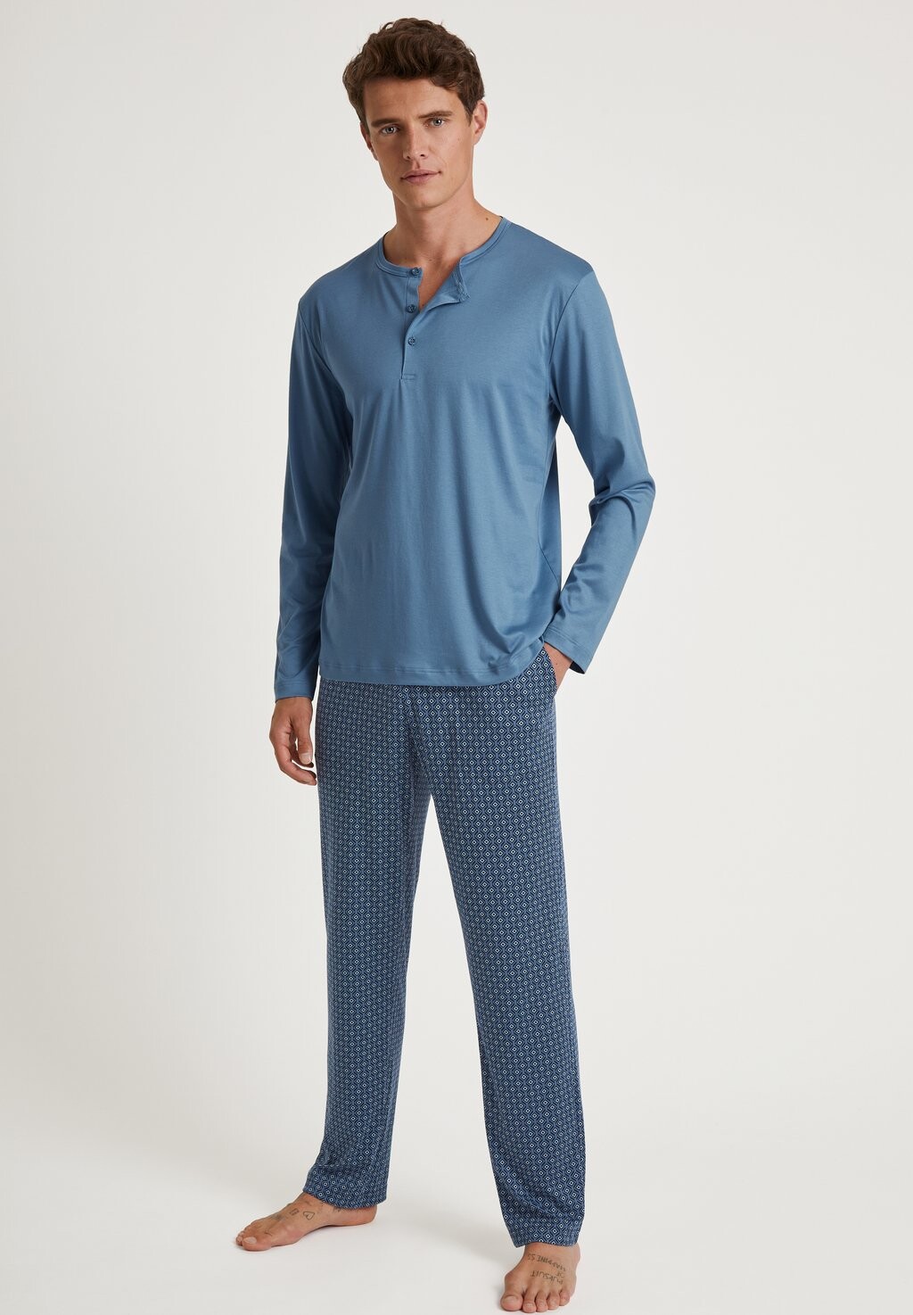 Пижамные штаны SLEEP FREE MIT SEITENTASCHEN Calida, синий
Пижамные штаны SLEEP FREE MIT SEITENTASCHEN Calida, синий