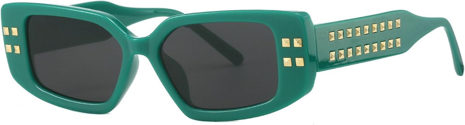 Винтажные квадратные солнцезащитные очки с заклепками для женщин, дизайнерские очки для мужчин, прямоугольные солнцезащитные очки для женщин, модные солнцезащитные очки mincl, Green
Винтажные квадратные солнцезащитные очки с заклепками для женщин, дизайнерские очки для мужчин, прямоугольные солнцезащитные очки для женщин, модные солнцезащитные очки mincl, Green