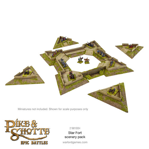 Фигурки Pike & Shotte Epic Battles – Star Fort With Ravelins Scenery Pack Warlord Games
Фигурки Pike & Shotte Epic Battles – Star Fort With Ravelins Scenery Pack Warlord Games
