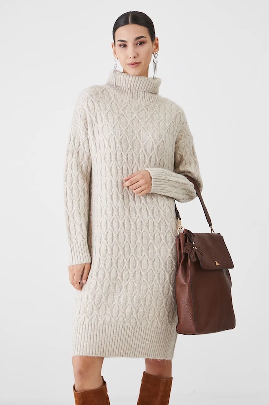 Платье с добавлением шерсти Medicine, бежевый
Платье с добавлением шерсти Medicine, бежевый