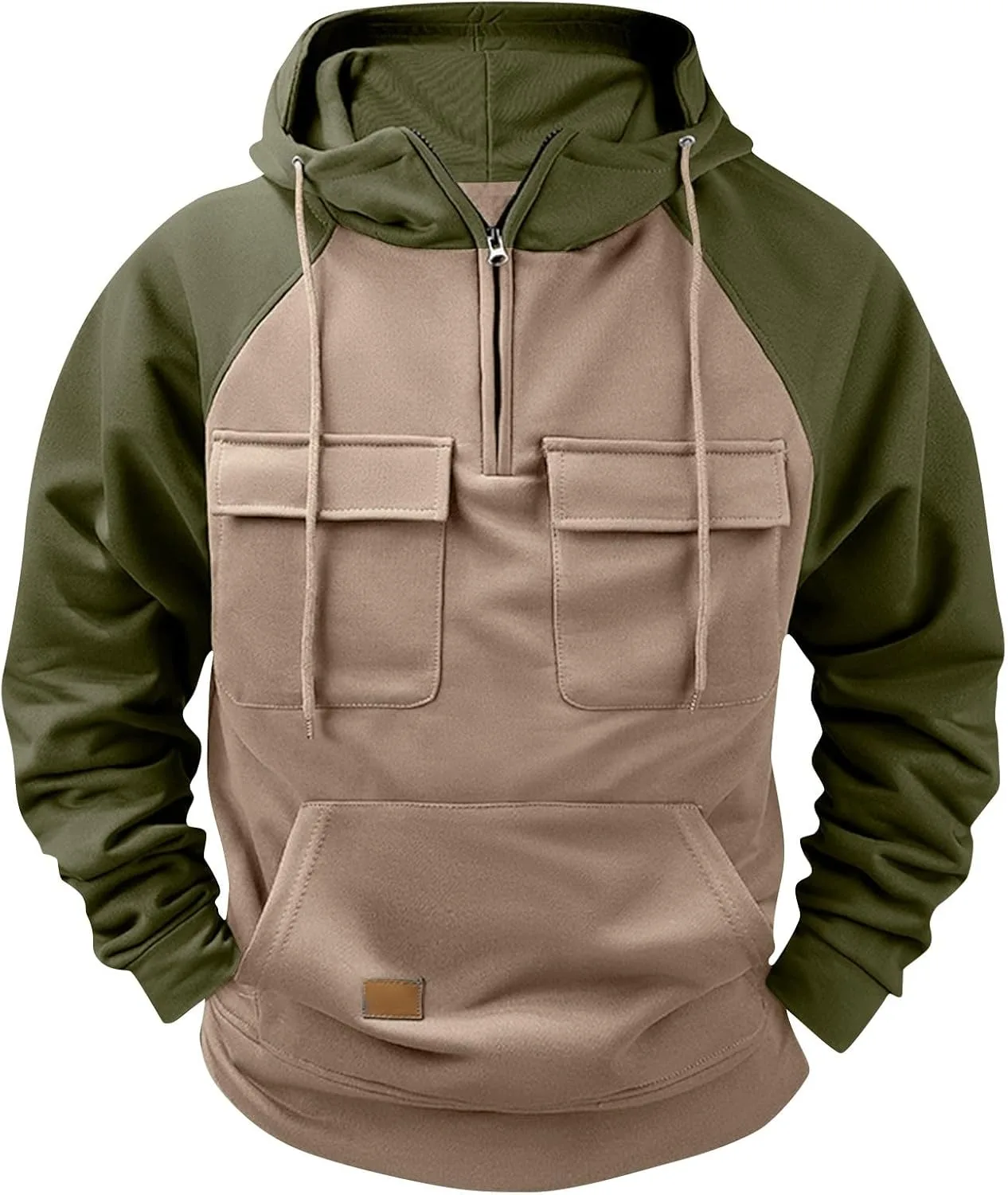 Толстовка с капюшоном Quarter Zip Pullover для мужчин, с длинным рукавом и карманами
Толстовка с капюшоном Quarter Zip Pullover для мужчин, с длинным рукавом и карманами