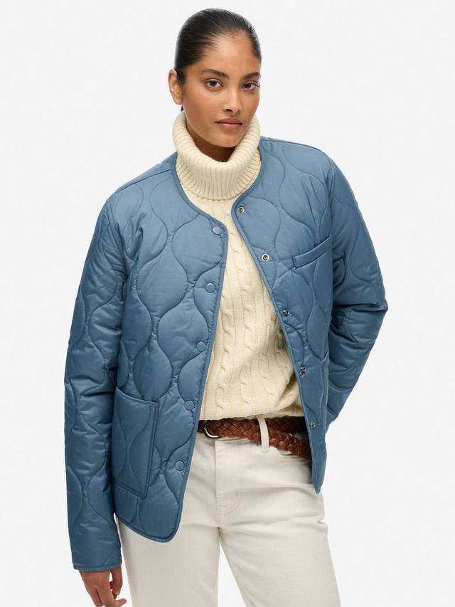 Утепленная легкая куртка-подстежка Superdry, Dry Slate Blue
Утепленная легкая куртка-подстежка Superdry, Dry Slate Blue