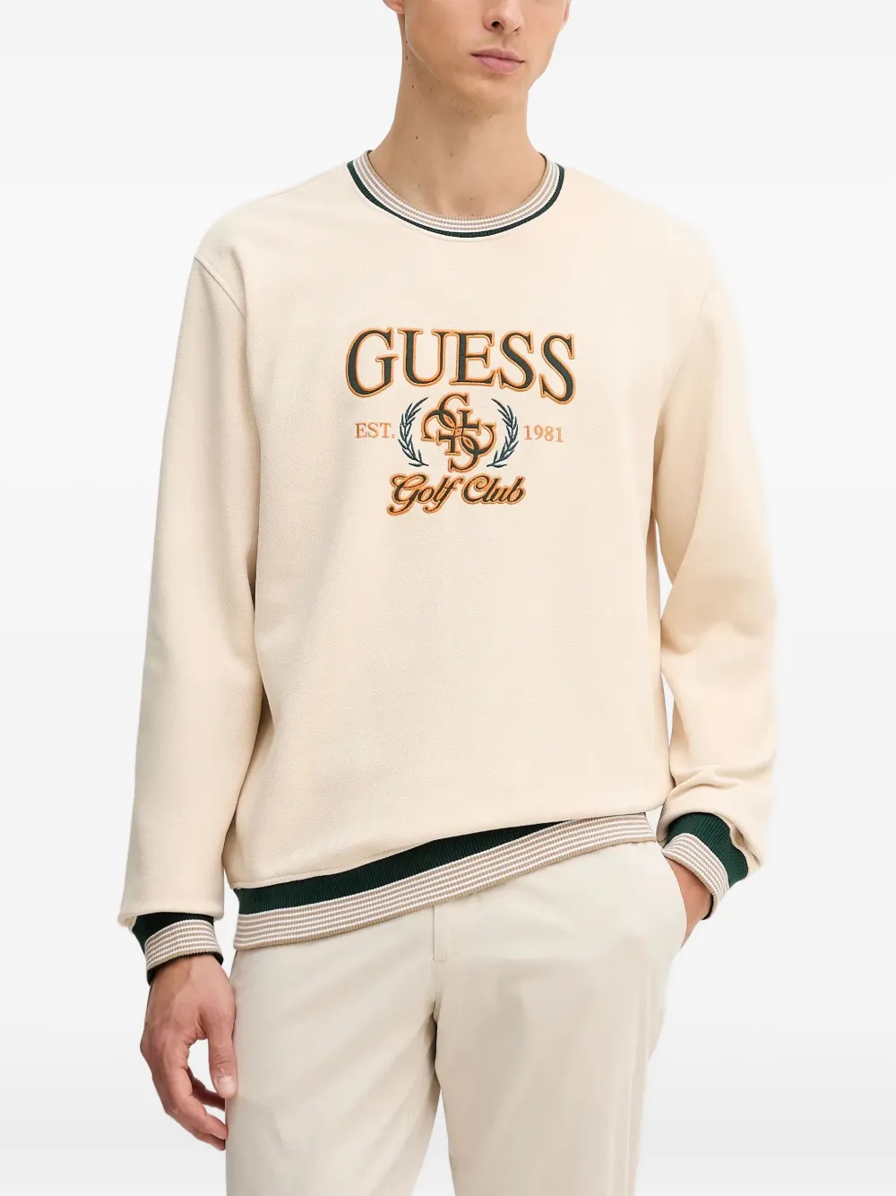 Толстовка с вышитым логотипом GUESS USA, нейтральный
Толстовка с вышитым логотипом GUESS USA, нейтральный