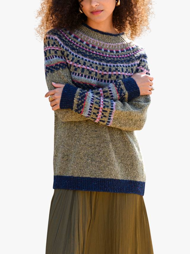 Джемпер из чистой шерсти с узором фэр-айл Celtic & Co., Moss/Multi
Джемпер из чистой шерсти с узором фэр-айл Celtic & Co., Moss/Multi