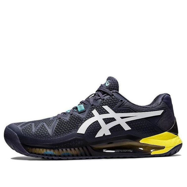 Кроссовки gel resolution 8 hard court 'australian open - indigo fog' Asics, синий
Кроссовки gel resolution 8 hard court 'australian open - indigo fog' Asics, синий