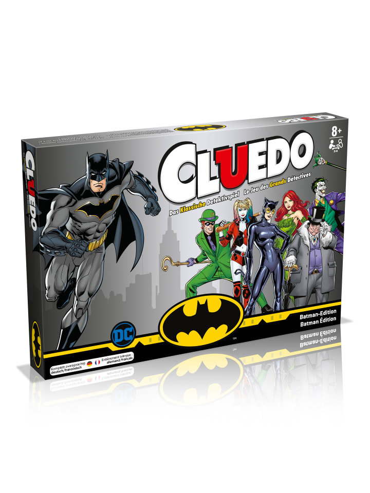 Настольная игра Cluedo Batman Edition, немецкая, красочная
Настольная игра Cluedo Batman Edition, немецкая, красочная