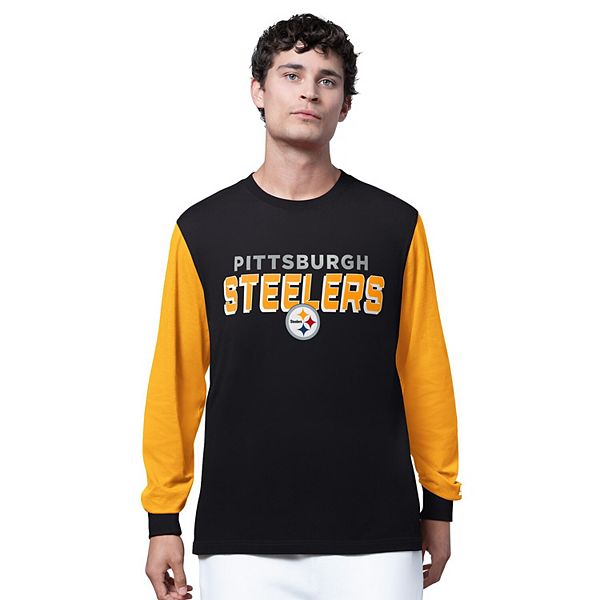 Мужская черная футболка с длинным рукавом Pittsburgh Steelers Thursday Night Gridiron Starter
Мужская черная футболка с длинным рукавом Pittsburgh Steelers Thursday Night Gridiron Starter