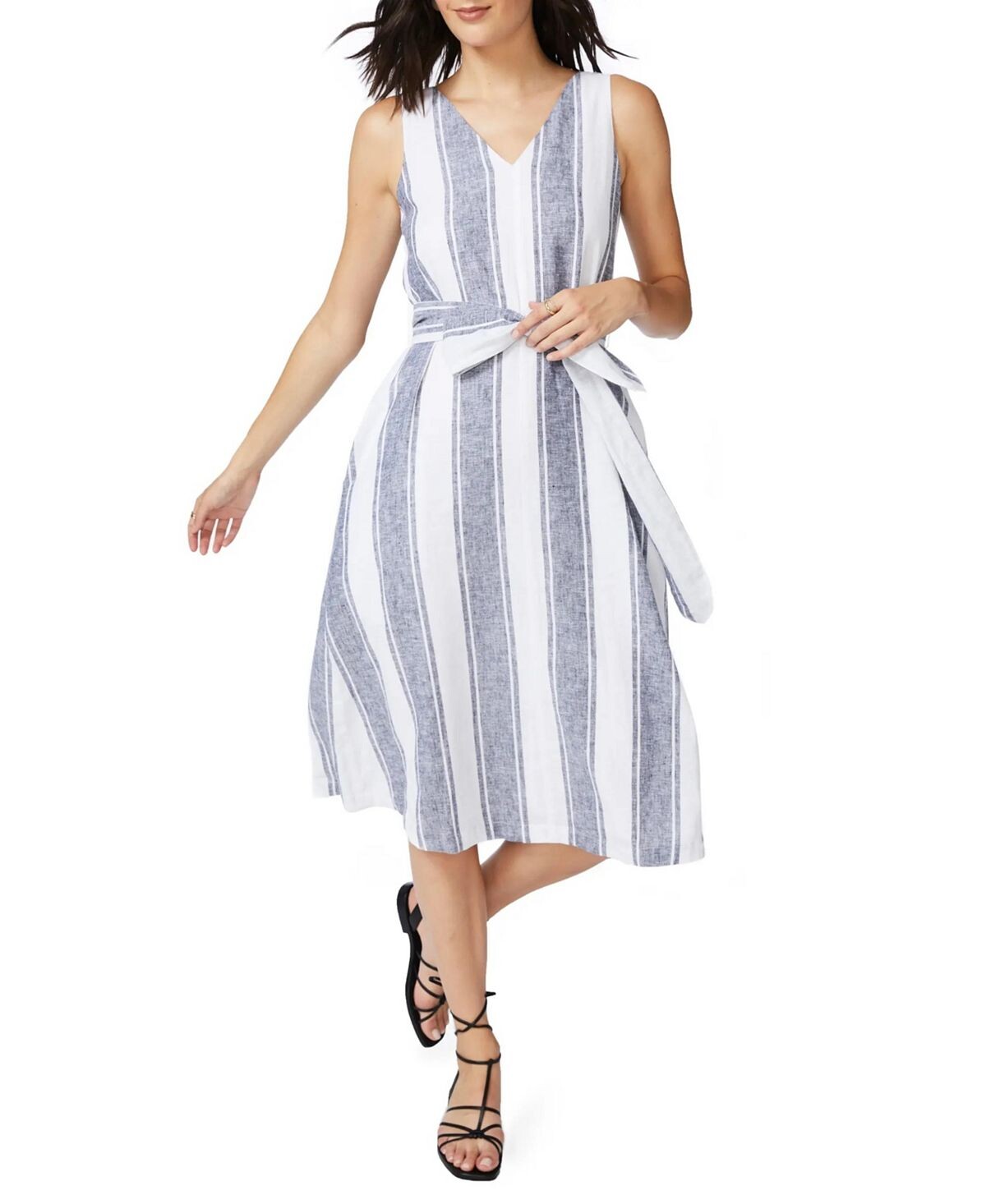 Женское платье без рукавов с v-образным вырезом и завязкой на талии Court & Rowe
Женское платье без рукавов с v-образным вырезом и завязкой на талии Court & Rowe