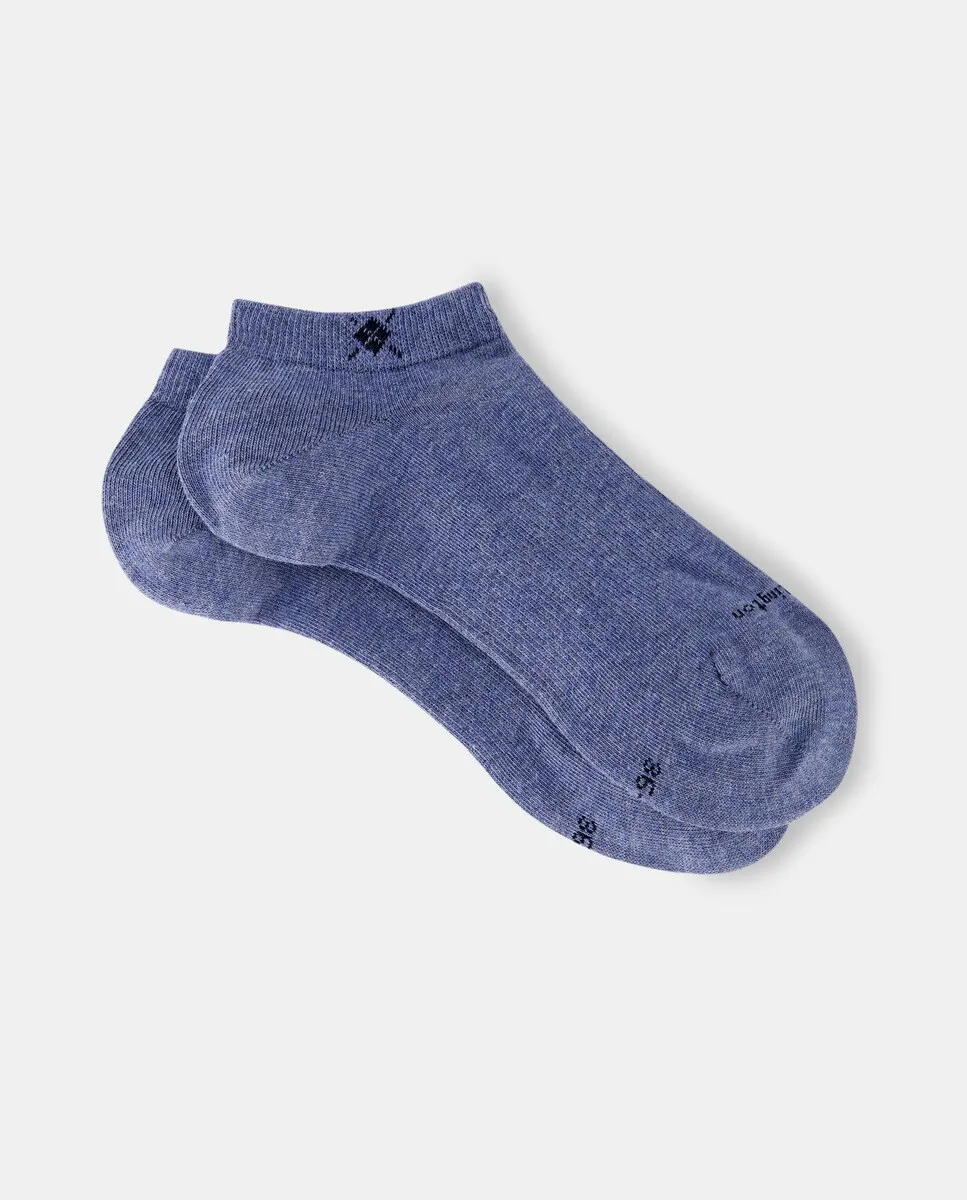 Комплект из двух однотонных женских носков Burlington, синий
Комплект из двух однотонных женских носков Burlington, синий