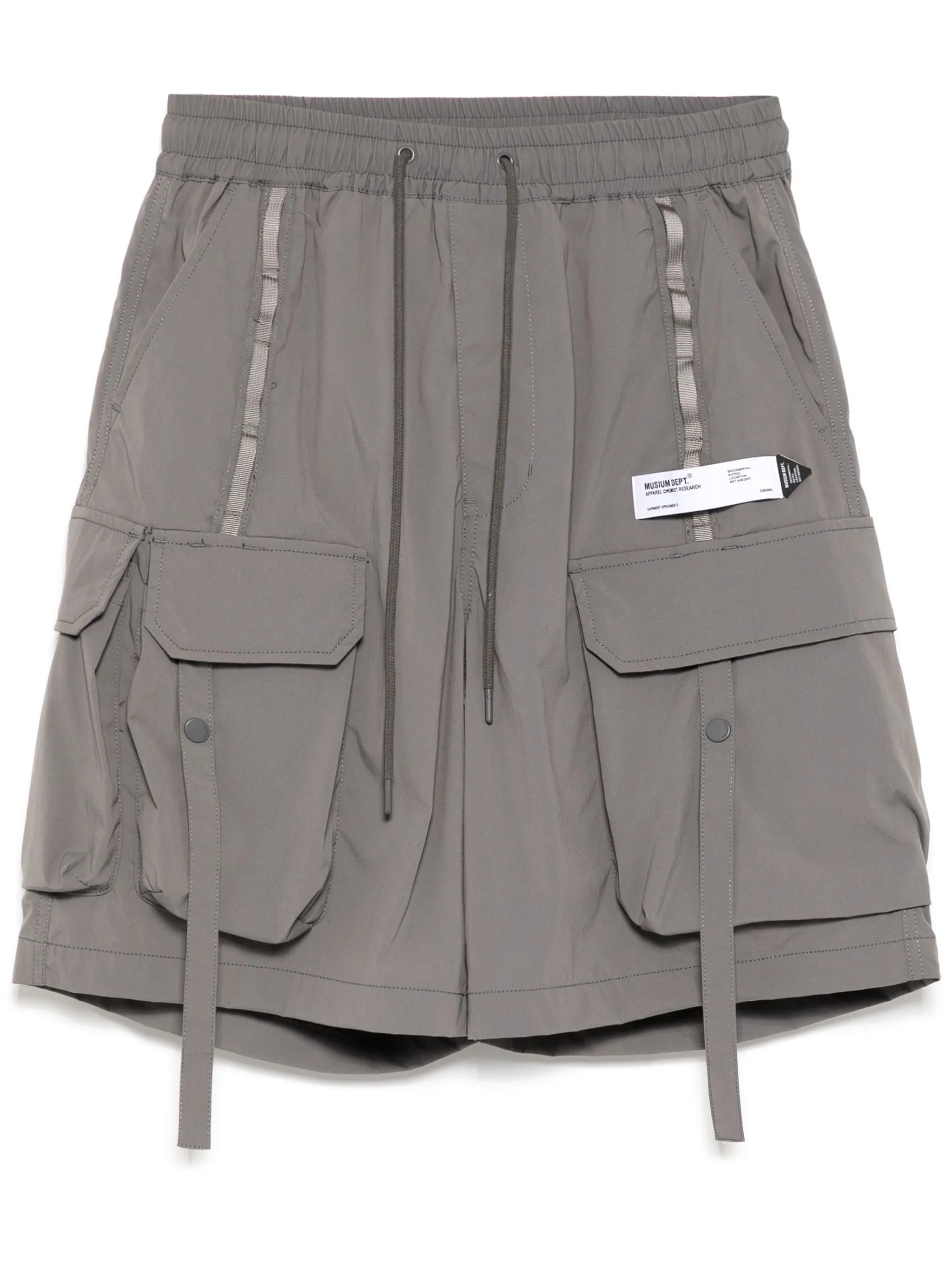 Шорты карго с нашивкой-логотипом Musium Div., серый
Шорты карго с нашивкой-логотипом Musium Div., серый