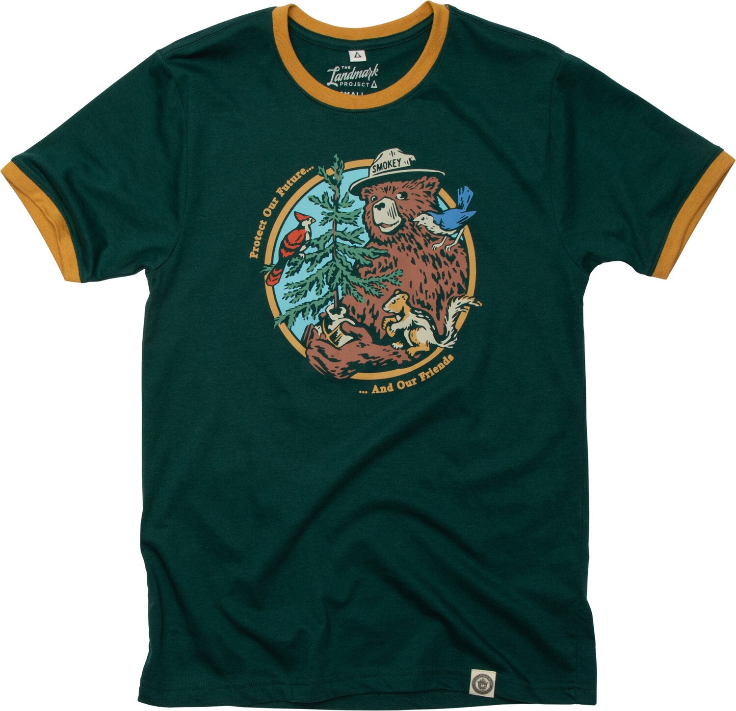 Футболка со звонком «Друзья Смоки» The Landmark Project, зеленый
Футболка со звонком «Друзья Смоки» The Landmark Project, зеленый
