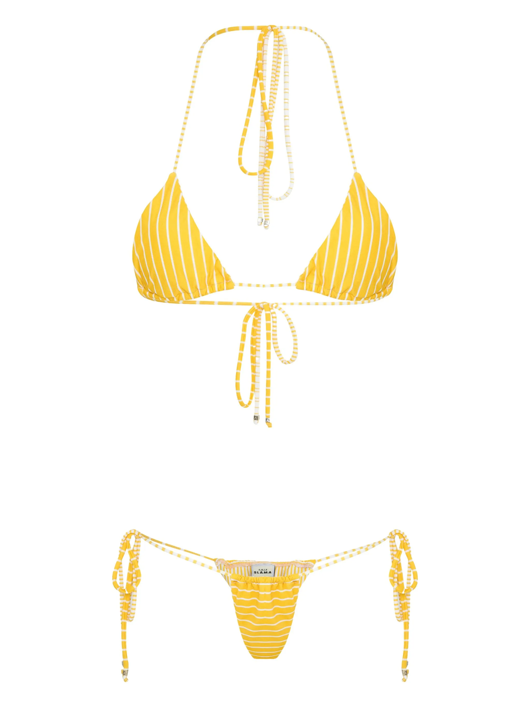 Бикини в полоску Amir Slama, желтый
Бикини в полоску Amir Slama, желтый