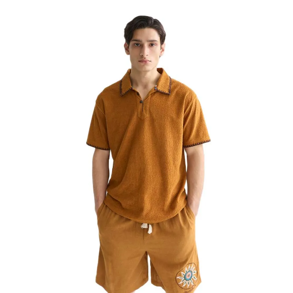 Поло Scotch & Soda 182272 свободного кроя с коротким рукавом, коричневый
Поло Scotch & Soda 182272 свободного кроя с коротким рукавом, коричневый