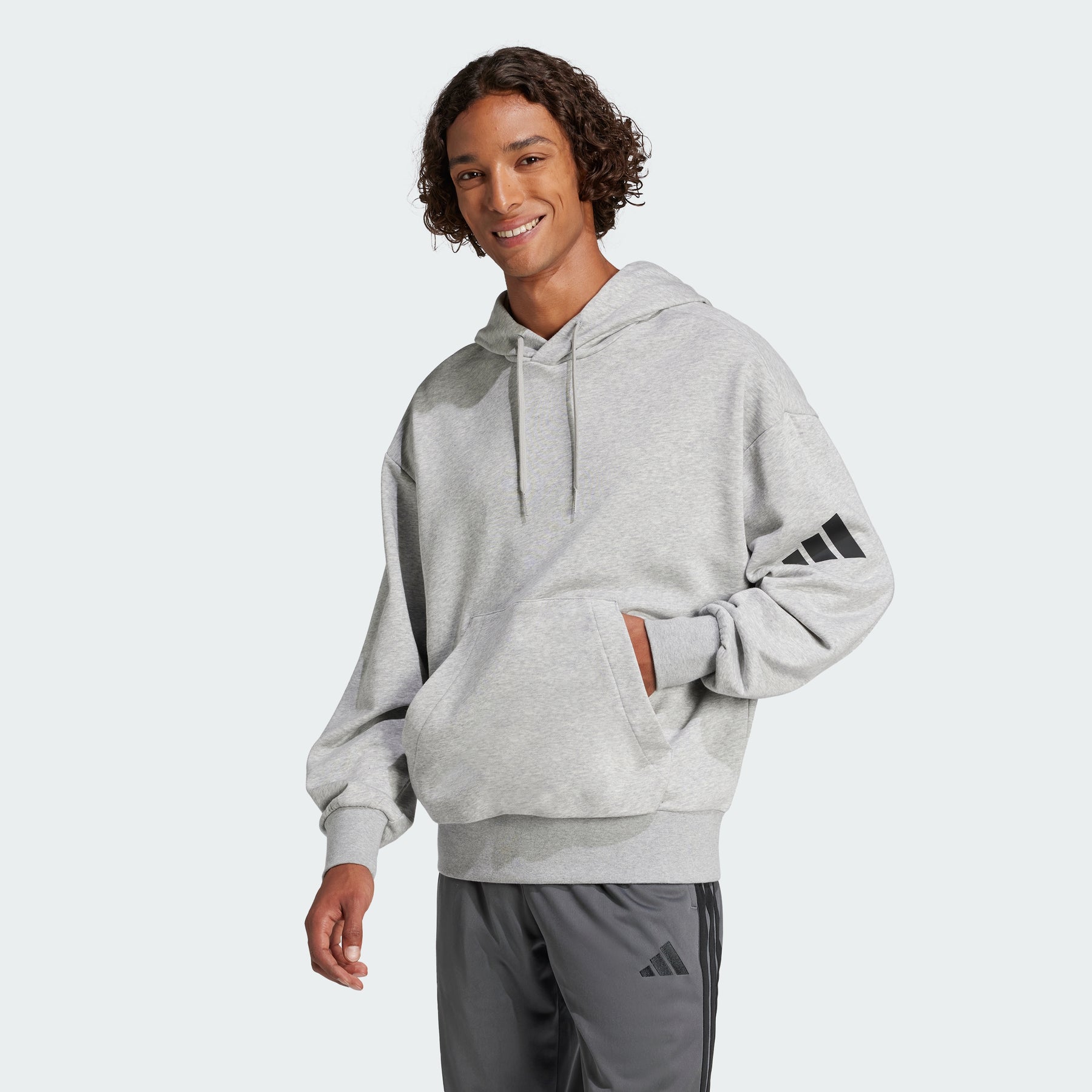 Свободная толстовка Essentials с логотипом из французского трикотажа с тремя полосками Adidas, warm clay/white
Свободная толстовка Essentials с логотипом из французского трикотажа с тремя полосками Adidas, warm clay/white