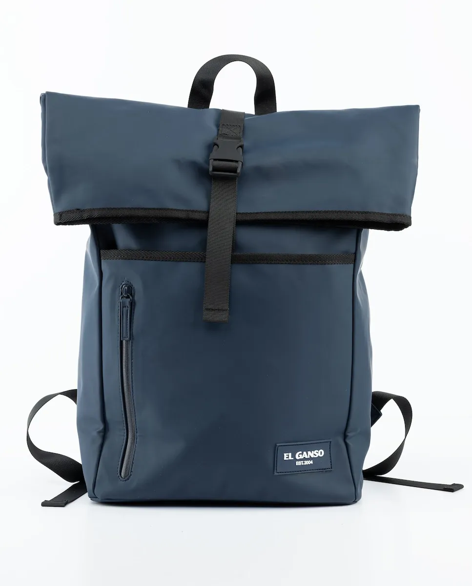 Рюкзак унисекс гладкий резиновый El Ganso, темно-синий
Рюкзак унисекс гладкий резиновый El Ganso, темно-синий