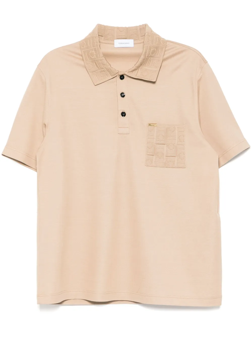 Рубашка поло Ferragamo, нейтральный
Рубашка поло Ferragamo, нейтральный