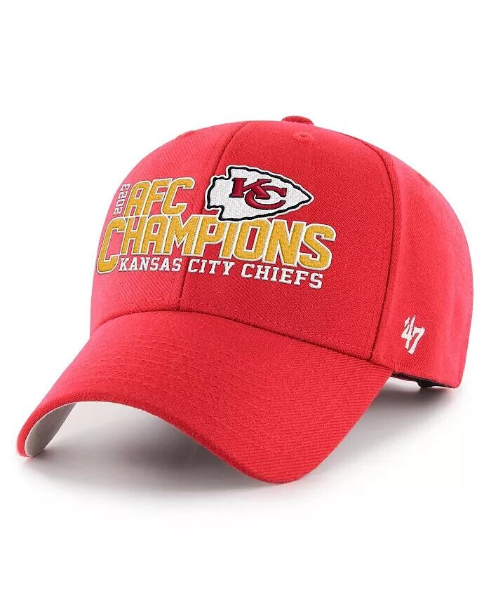 Мужская красная регулируемая кепка Kansas City Chiefs 2023 AFC Champions MVP '47 Brand, красный
Мужская красная регулируемая кепка Kansas City Chiefs 2023 AFC Champions MVP '47 Brand, красный