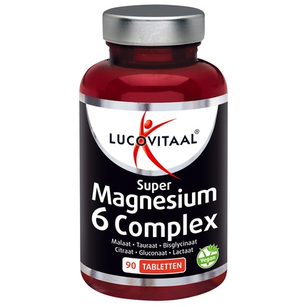Magnesium Super 6 Complex — комплексная добавка магния Lucovitaal
Magnesium Super 6 Complex — комплексная добавка магния Lucovitaal