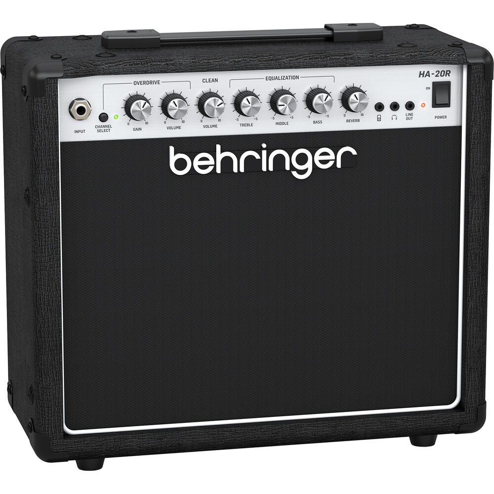 Гитарный усилитель Behringer HA-20R 8" 20W Combo Guitar Amplifier HA-20R
Гитарный усилитель Behringer HA-20R 8" 20W Combo Guitar Amplifier HA-20R