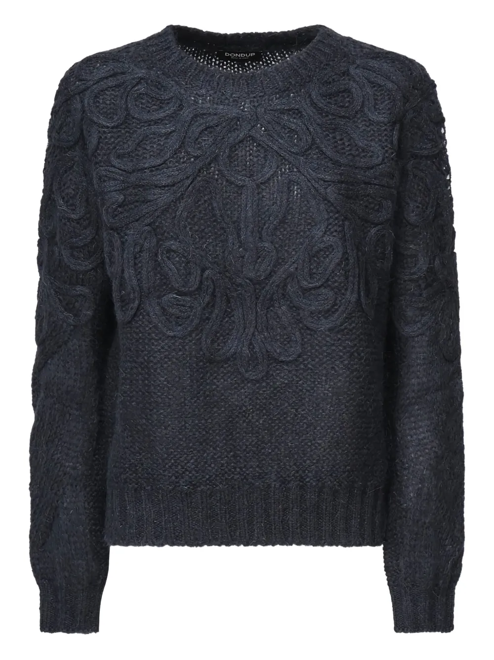 Свитер с приспущенными плечами Dondup, синий
Свитер с приспущенными плечами Dondup, синий