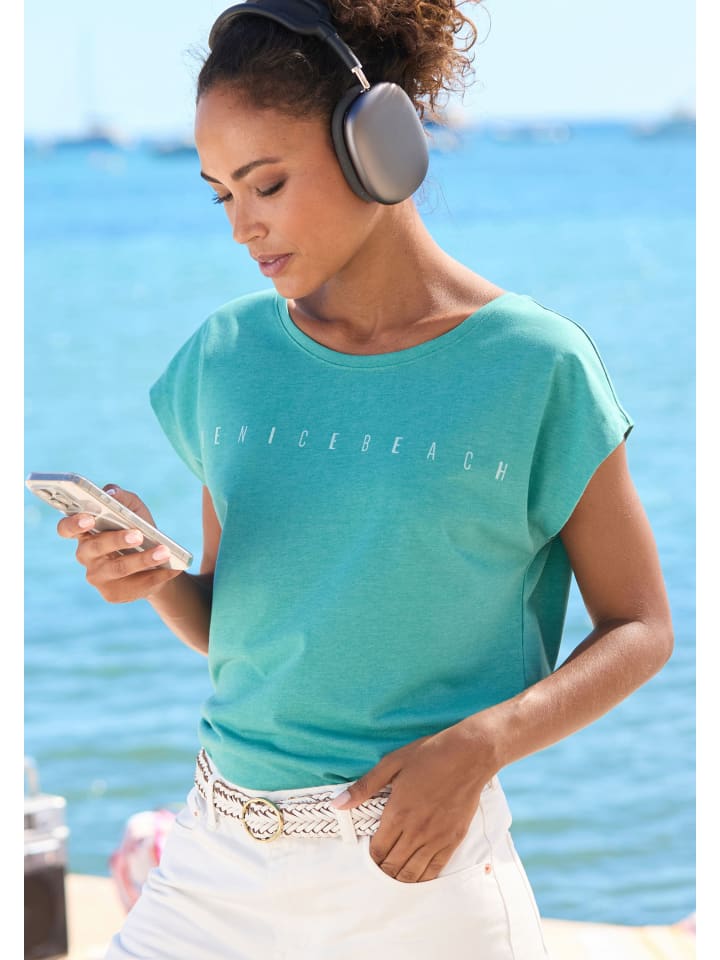 Рубашка с короткими рукавами зеленого цвета Venice Beach
Рубашка с короткими рукавами зеленого цвета Venice Beach