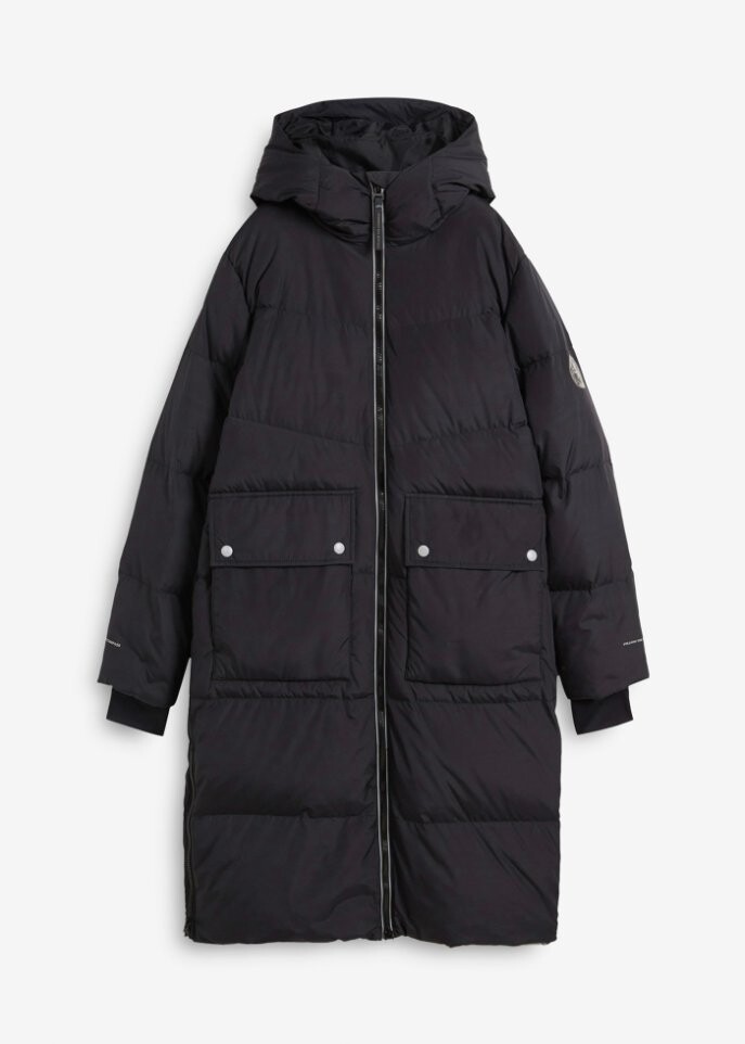 Пуховик с переработанным пухом и светоотражающими деталями Bpc Bonprix Collection, черный
Пуховик с переработанным пухом и светоотражающими деталями Bpc Bonprix Collection, черный