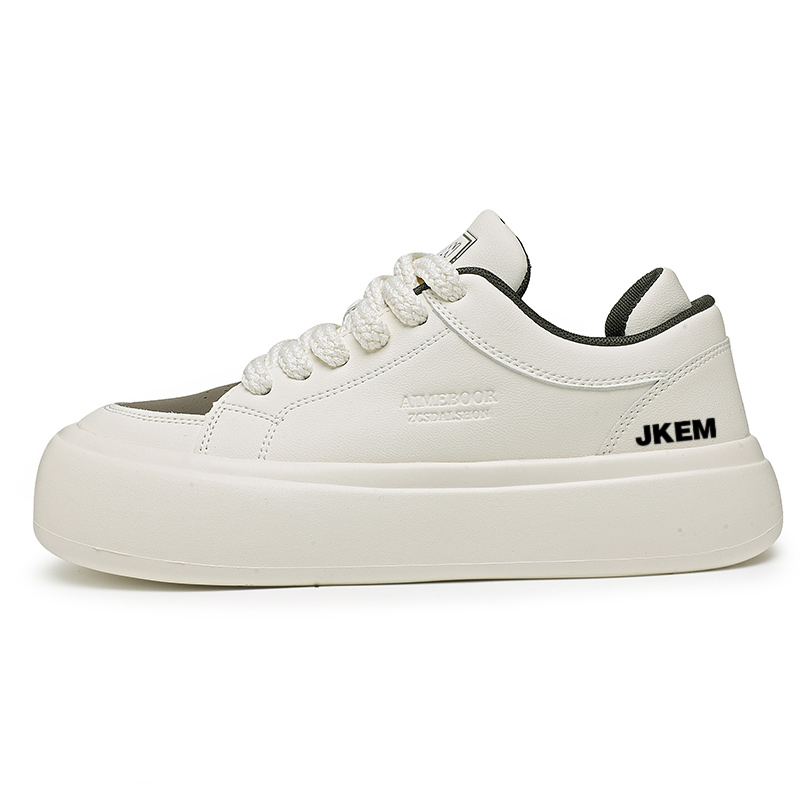 JKEM Антискользящие и износостойкие низкие скейтерские кроссовки для мужчин с эффектом увеличения роста - бежево-зеленые, цвет Beige Green
JKEM Антискользящие и износостойкие низкие скейтерские кроссовки для мужчин с эффектом увеличения роста - бежево-зеленые, цвет Beige Green