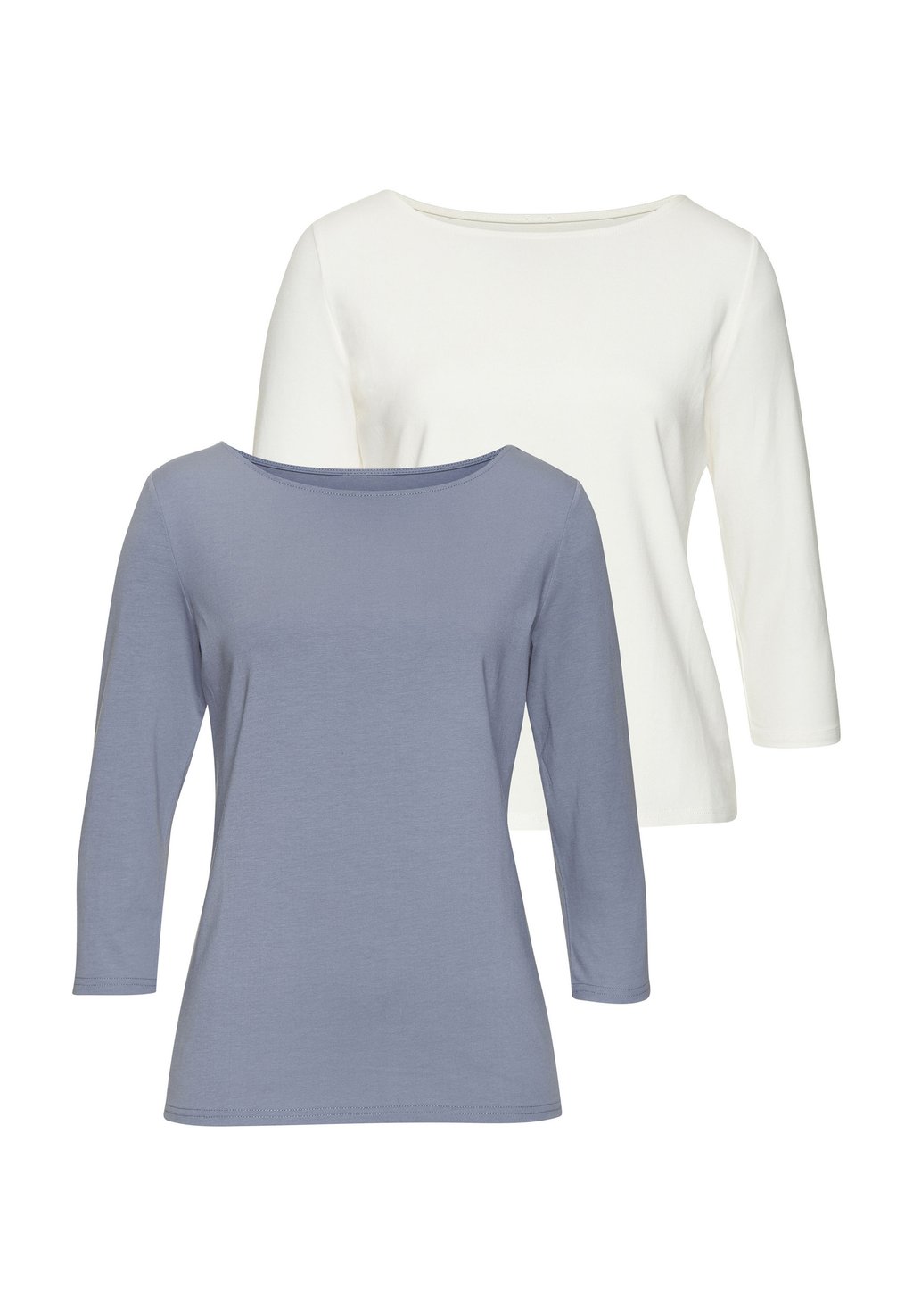 Футболка с длинным рукавом 3/4-ARM 2 PACK LASCANA, светло-голубой
Футболка с длинным рукавом 3/4-ARM 2 PACK LASCANA, светло-голубой